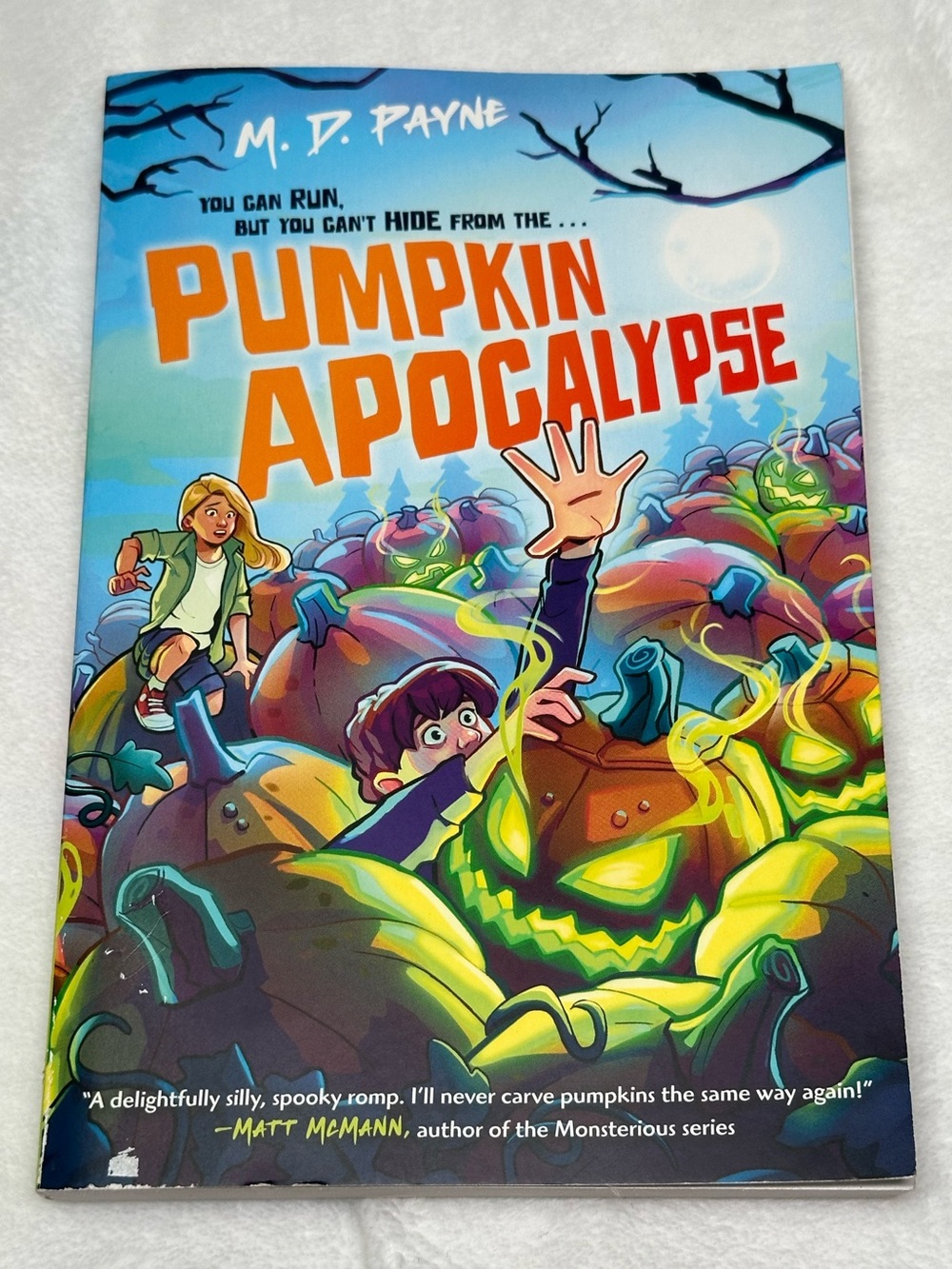 🎃 Pumpkin Apocalypse M.D. Payne - middle grade paranormal horror novel 🎃